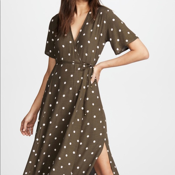 Faithfull The Brand Women's Leila Wrap Dress - Picture 3 of 6